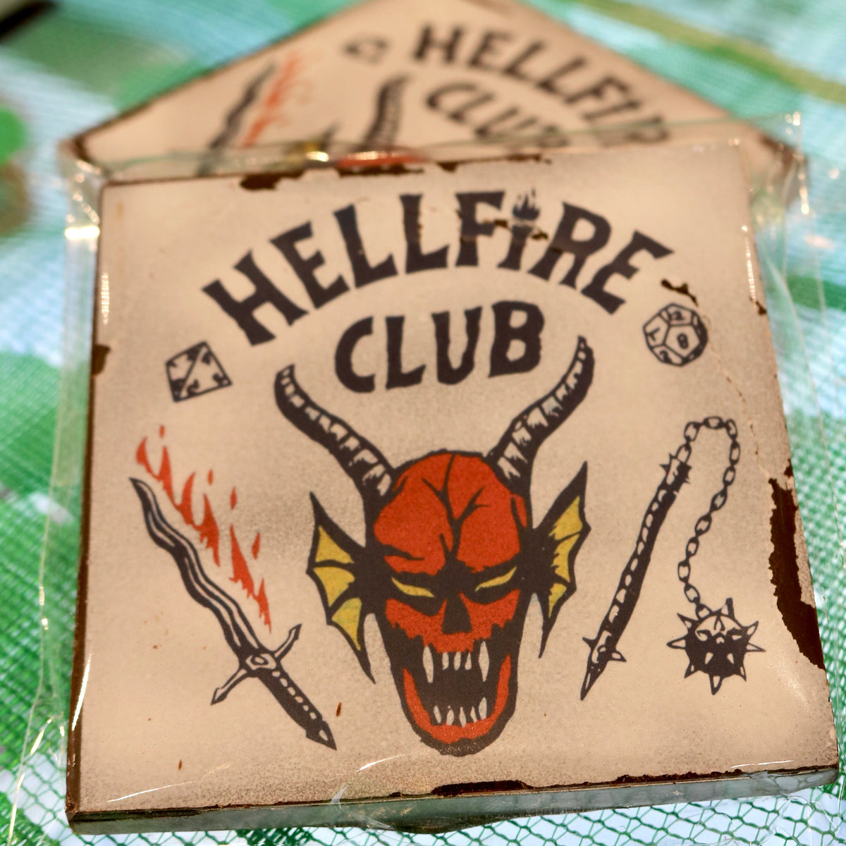 Stranger things chocolate bar