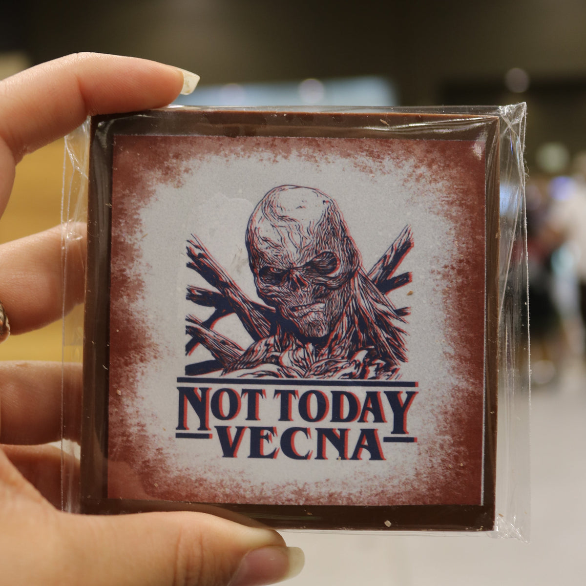 Stranger things chocolate bar