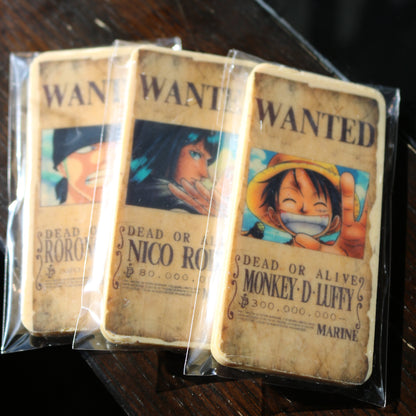 One piece Wanted Poster Chocolate Bar