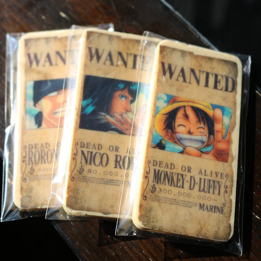 One piece Wanted Poster Chocolate Bar