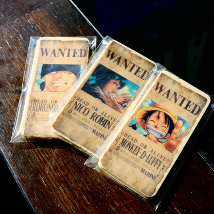One piece Wanted Poster Chocolate Bar