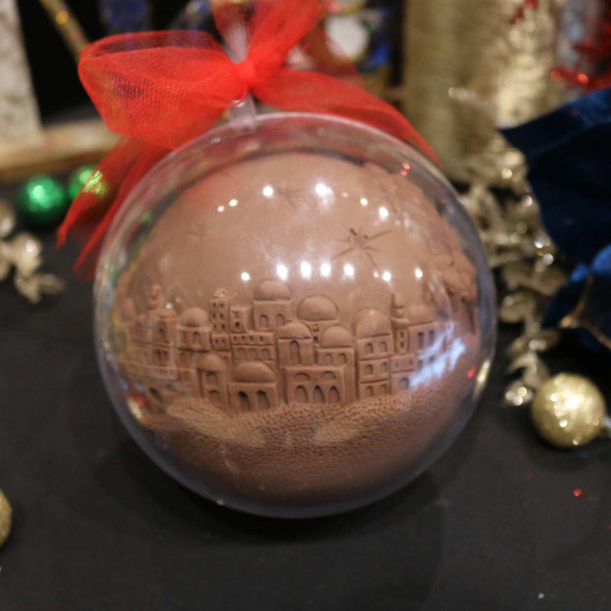 Large Nativity Christmas Ornament
