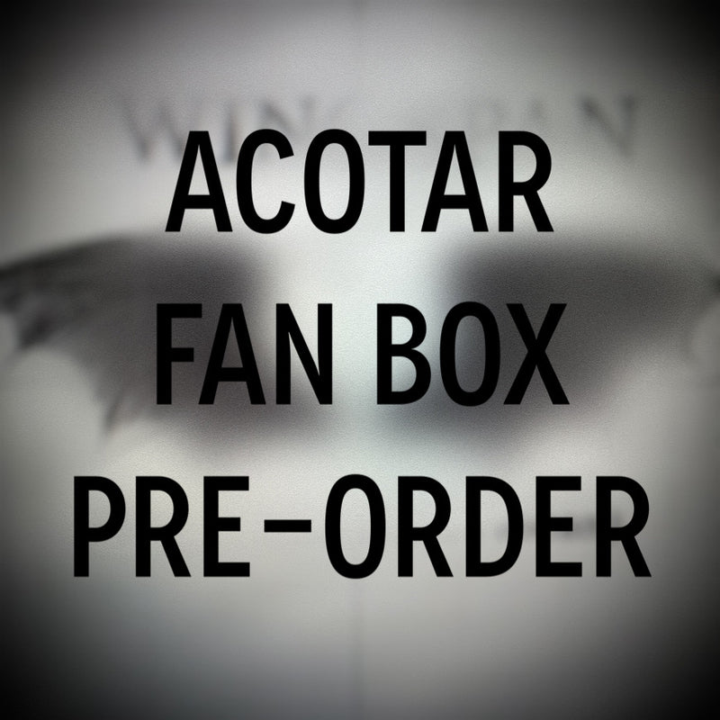 Limited Edition ACOTAR Inspired Fan Box