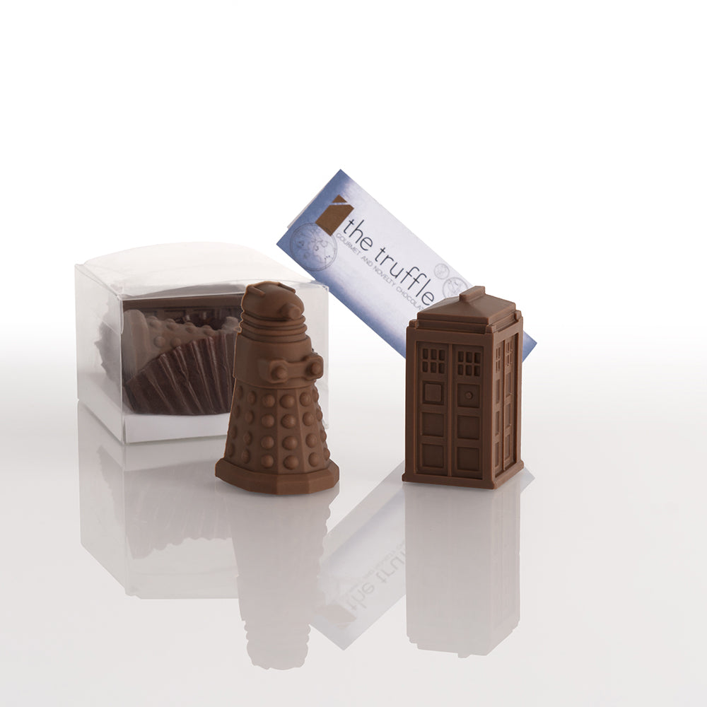 Doctor Who Tardis vs. Dalek Truffles