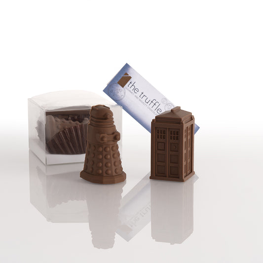 Doctor Who Tardis vs. Dalek Truffles